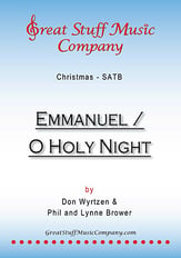 Emmanuel, O Holy Night SATB choral sheet music cover